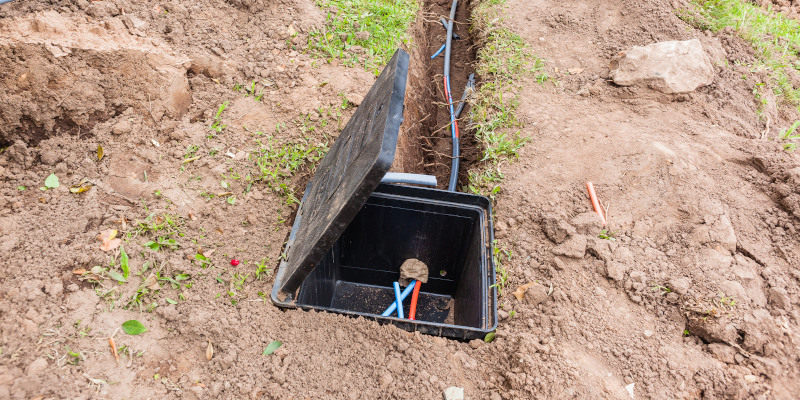 underground fiber optic terminal