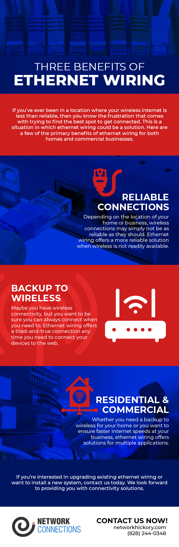 Three Benefits of Ethernet Wiring [Infographic]