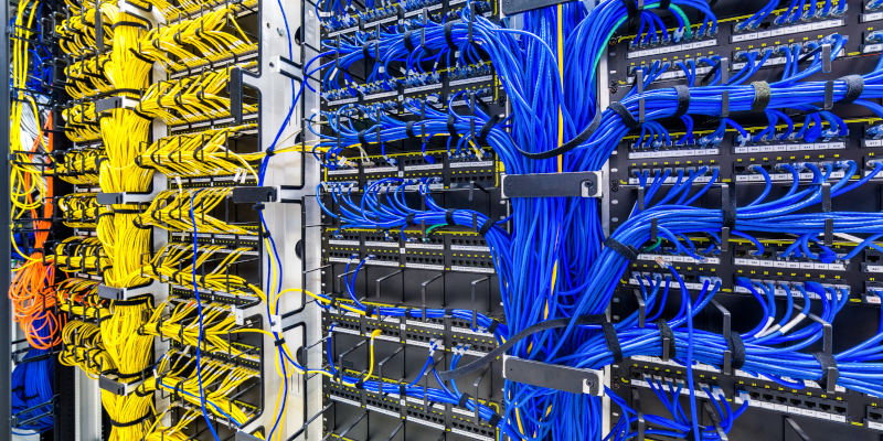 Wire Management for Fiber Optic Cabling